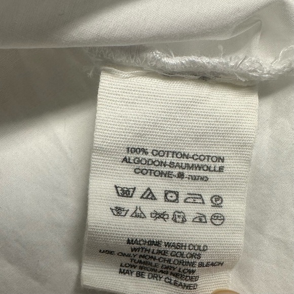 Free People Hey Baby Hi-Low Oversize Top 100% Cotton Size medium - Picture 12 of 12